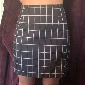 Black and White Skirt